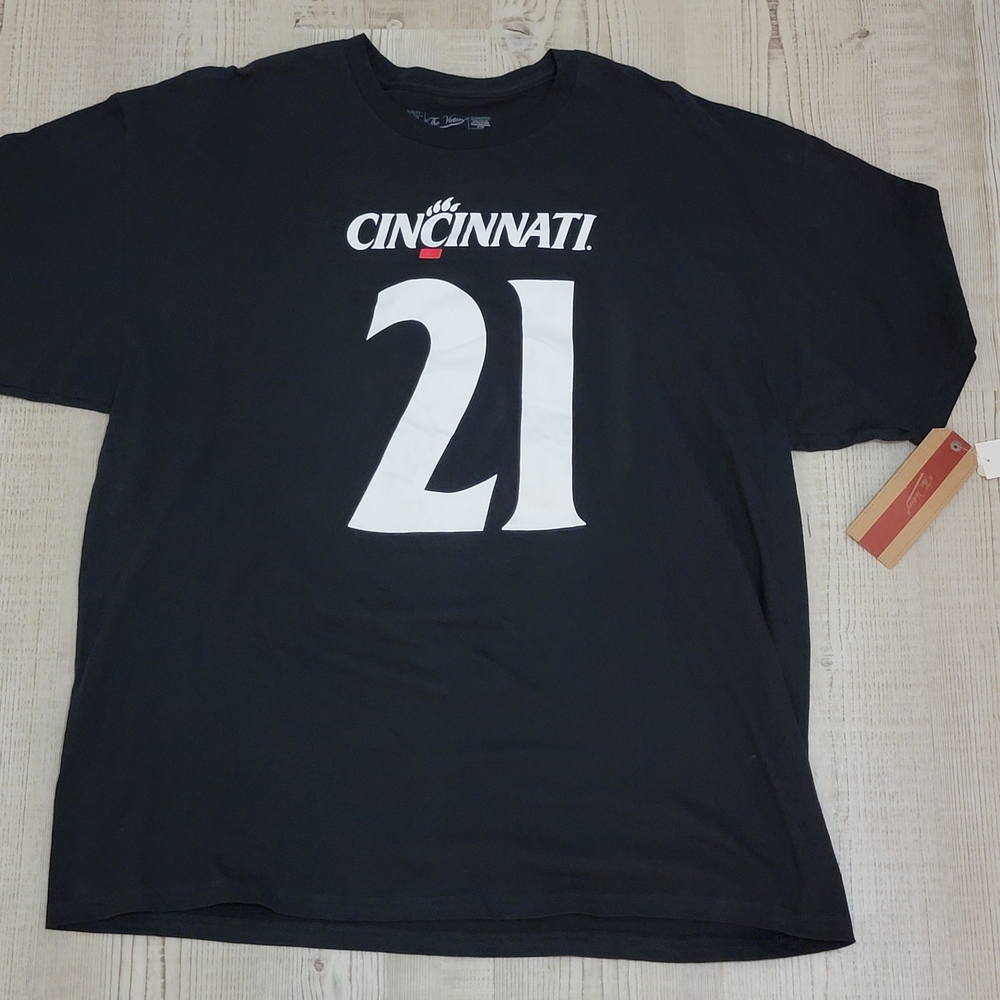 Cincinnati Bearcats Corey Kiner #21 T-Shirt Fandom Sporty Athletic